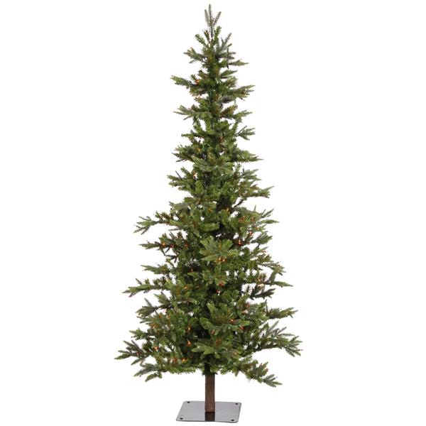 8' x 46" Artificial Shawnee Fir 450 Multi-Color Lights