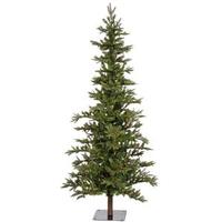 Vickerman 8' x 46" Artificial Shawnee Fir 450 Multi-Color Lights