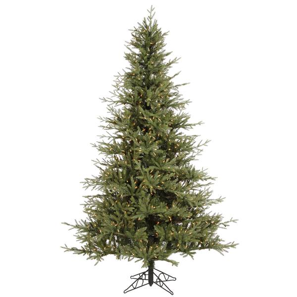 4.5' x 37" Artificial Castlerock Frasier Fir 200 Clear Lights