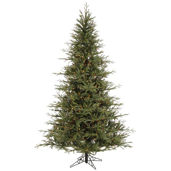8.5' x 64" Artificial Castlerock Frasier Fir 1,000 Multi-Color Lights