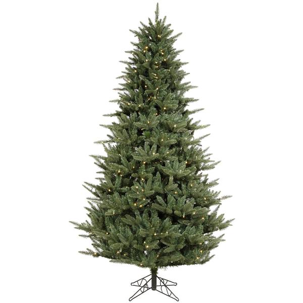 7.5' x 55" Artificial Catalina Frasier Fir 550 Warm White Italian LED Lights