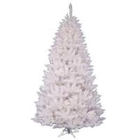 Vickerman 3.5' x 26" Crystal White Spruce 100 Italian LED Pure White Lights