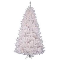 Vickerman 6.5' x 46" Crystal White Spruce 400 Italian LED Pure White Lights