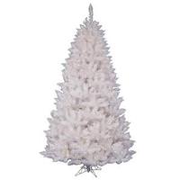 Vickerman 7.5' x 52" Crystal White Spruce 750 Clear Lights