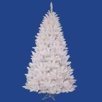 Vickerman 8.5' x 58" Sparkle White Spruce 650 Pure White Frosted Italian LED Lights
