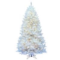 Vickerman 12' x 72" Sparkle White Spruce 1,250 Pure White Italian LED Lights