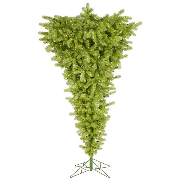 7.5' x 60" Lime Upside Down 500 Clear Lights