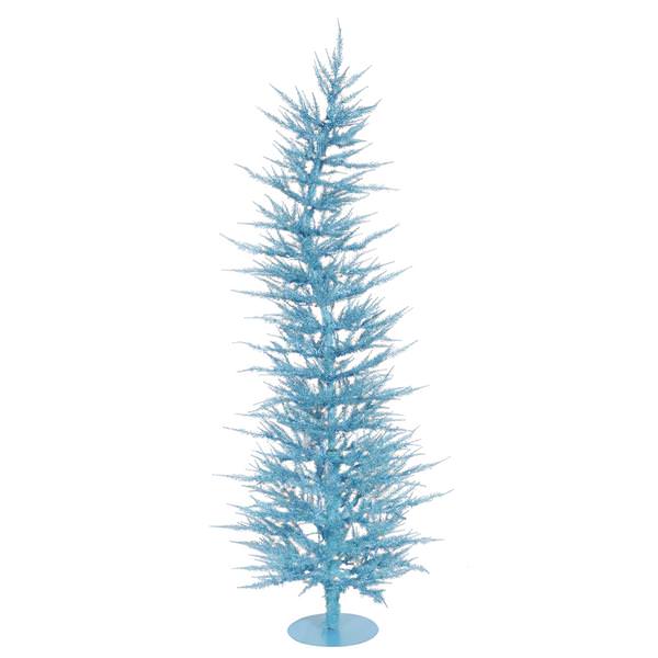 4' x 19" Sky Blue Laser 70 Blue Lights