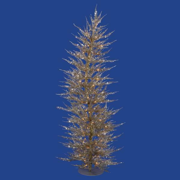 3' x 17" Champagne Laser 50 Clear Lights