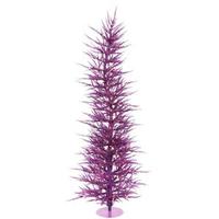 Vickerman 5' x 24" Purple Laser 100 Purple Miniature Lights