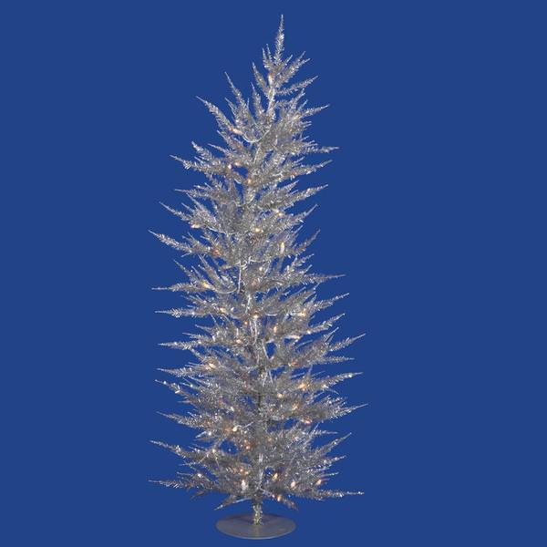 4' x 19" Silver Laser 70 Clear Lights