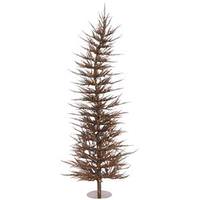 Vickerman 4' x 19" Mocha Laser 70 Clear Lights