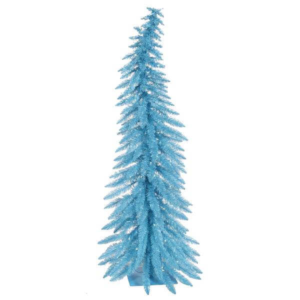 2.5' x 17" Sky Blue Whimsical 35 Blue Lights