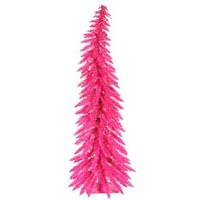 Vickerman 2.5' x 17" Pink Whimsical 35 Pink Miniature Lights