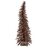 Vickerman 2.5' x 17" Mocha Whimsical 35 Clear Lights