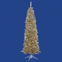 Vickerman 10' x 46" Champagne Pencil 650 Clear Miniature Lights