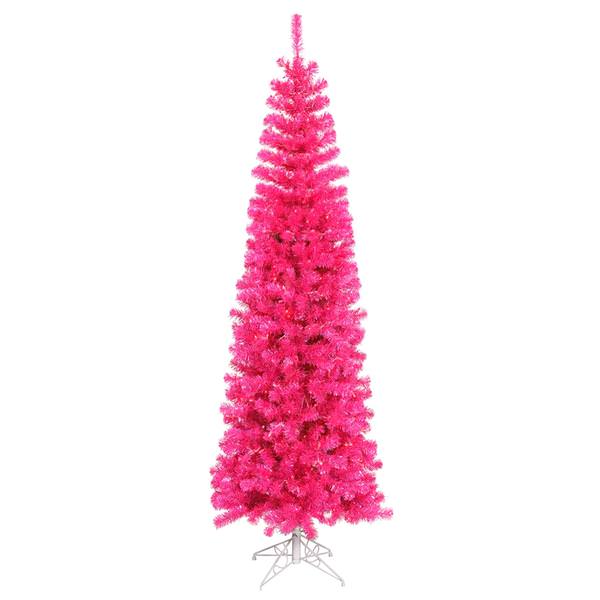 10' x 46" Pink Pencil 650 Pink Miniature Lights