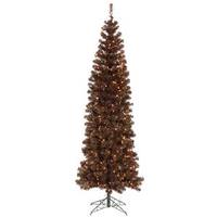 Vickerman 9' x 44" Mocha Pencil 550 Clear Miniature Lights