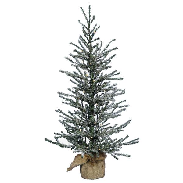 18" x 12" Artificial Frosted Angel Pine 20 Clear Lights