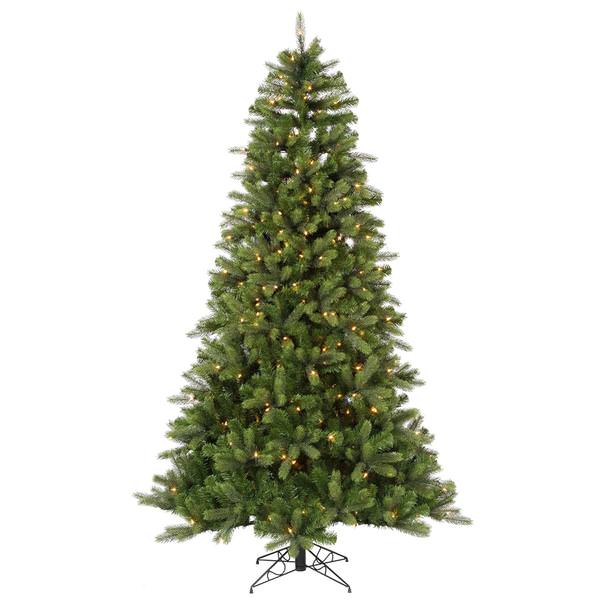 6' x 44" Artificial Colorado Pine 300 Multi-Color Lights