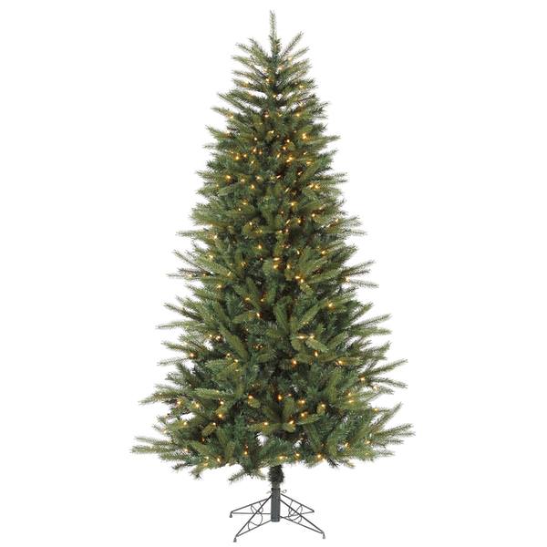 9' x 59" Artificial Bradford Fir 700 Multi-Color Lights