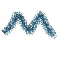 Vickerman 9' x 10" Artificial Sky Blue Mini Garland 50 Blue Lights