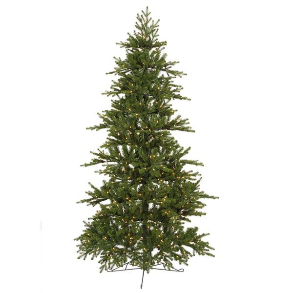 6.5' x 45" Artificial Jersey Frasier Half Tree 250 Clear Italian LED Lights