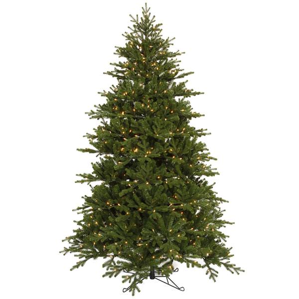 4.5' x 38" Artificial Jersey Frasier Fir 250 Clear DuraLit Miniature Lights