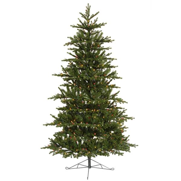 5.5' x 44" Artificial Jersey Frasier Fir 400 Multi-Color Italian LED Lights