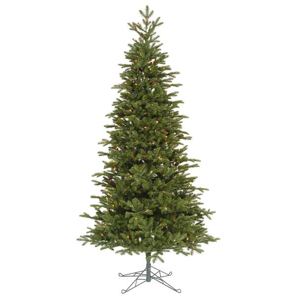 14' x 88" Artificial Maine Balsam Fir 2,250 Multi-Color DuraLit Miniature Lights