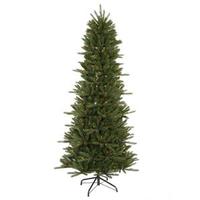 Vickerman 7.5' x 44" Artificial Vermont Frasier Fir Slim 550 Multi-Color Lights