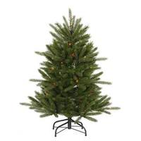 Vickerman 3.5' x 35" Artificial Vermont Frasier Fir 100 Multi-Color Lights