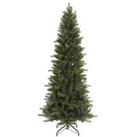 Vickerman 6.5' x 37" Artificial Blue Spruce Slim 350 Multi-Color Lights