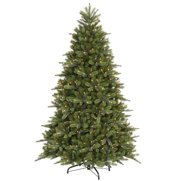 10' x 73" Artificial Hawthorne Mixed Pine 1,550 Clear Lights