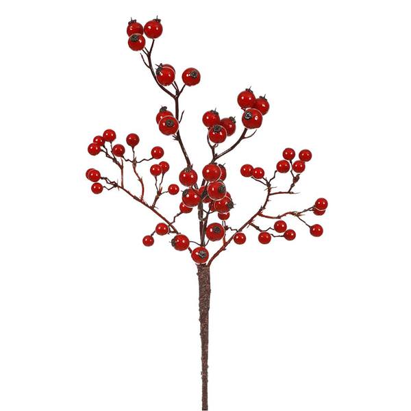 13" Red Mixed Berry Outdoor Pick