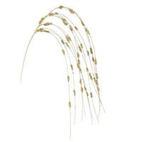 Vickerman 42" Gold Sparkle Berry Vine Spray