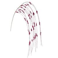 Vickerman 42" Cerise Sparkle Berry Vine Spray