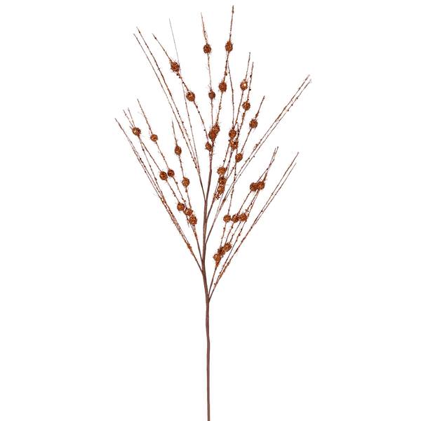 31" Copper Sparkle Berry Spray