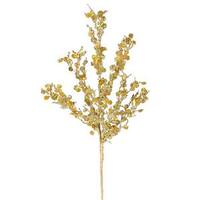 Vickerman 1.5' Gold Sparkle Twig Pick