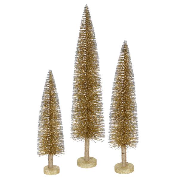16" 20" 24" Gold Tree Set