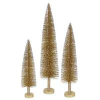 Vickerman 16" 20" 24" Gold Tree Set