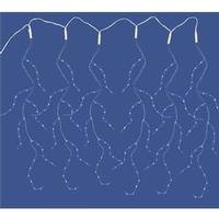 Vickerman 216 Light 4' Blue Wire Blue Tear Drop LED Micro String