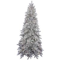 Vickerman 3' x 26" Silver Ashley Spruce 100 Clear Lights