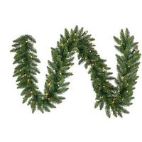 Vickerman 50' x 14" Artificial Camdon Fir Garland 550 Multi-Color Italian LED Lights
