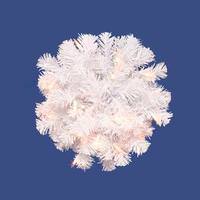Vickerman 3' x 24" Crystal White Spruce 50 Multi-Color Lights