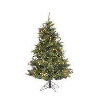 Vickerman 4.5' x 40" Artificial Glacier Mixed Pine 200 Clear Lights