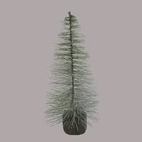 Vickerman 12" Blue Spruce Frosted Village Tree