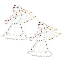 Vickerman 18" Angel Decor 50 Multi-Color Lights (2 pack)