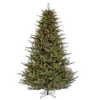 Vickerman 4.5' x 41" Artificial Itasca Frasier 250 Multi-Color Italian LED Lights