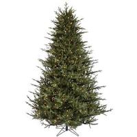 Vickerman 12' x 93" Artificial Itasca Frasier Fir 2,000 Warm White Italian LED Lights
